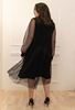 Picture of DRESS WITH LITTLE POLKA DOT CHIFFON